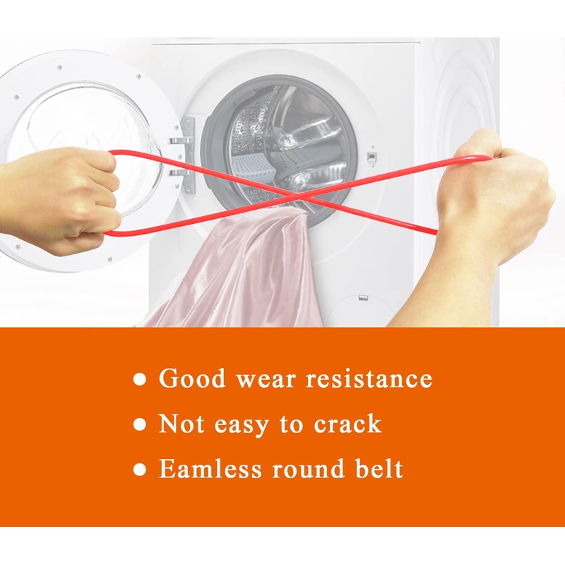 Seamless Portable Compact Dryer Blower Fan Belt Compatible with Magic