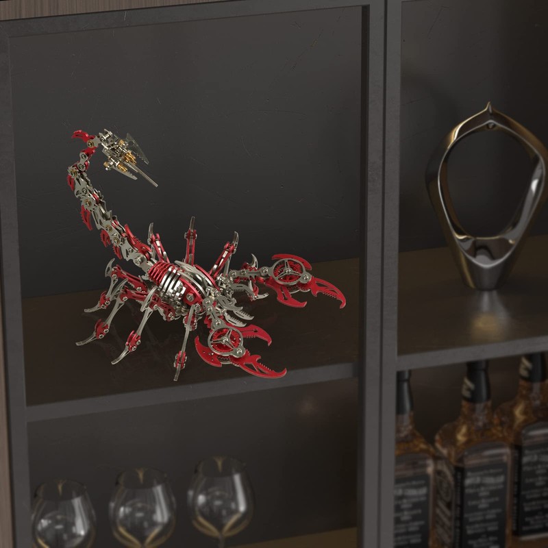 Metalkitor Scorpion 3D Metal Puzzles Kits for Adults Teens –