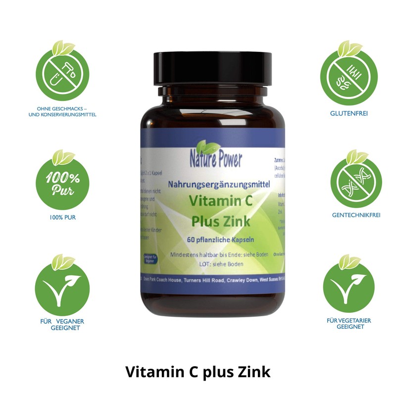 Vitamin C + Zinc | For a Strong Immune System