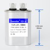 7.5 uF 7.5 MFD ±6% 370V/440V CBB65 AC Capacitor, Dual