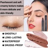Prreal 6 Color Eyeshadow Stick, 2 in 1 Dual End