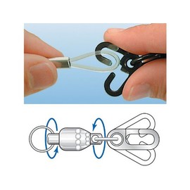 Momoi Escape Proof Snap Swivels 6pk