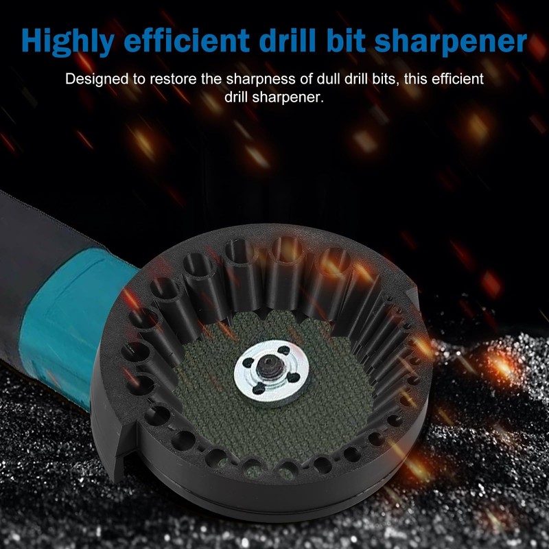 Drill Bit Sharpener Efficient Plastic Drill Bit Sharpening Jig Multipurpose