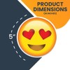 Heart Eyes Emoji Magnet Decal Perfect for Car or Truck