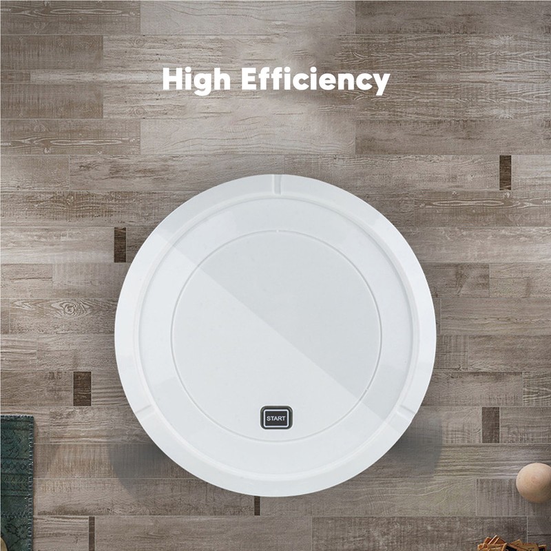 Robotic Vacuum Cleaner Strong Suction Automatic Self Charging Intelligent Sweeping