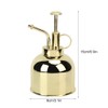 Stainless Steel Hand Pressure Plant Flower Watering Pot Spray Bottle