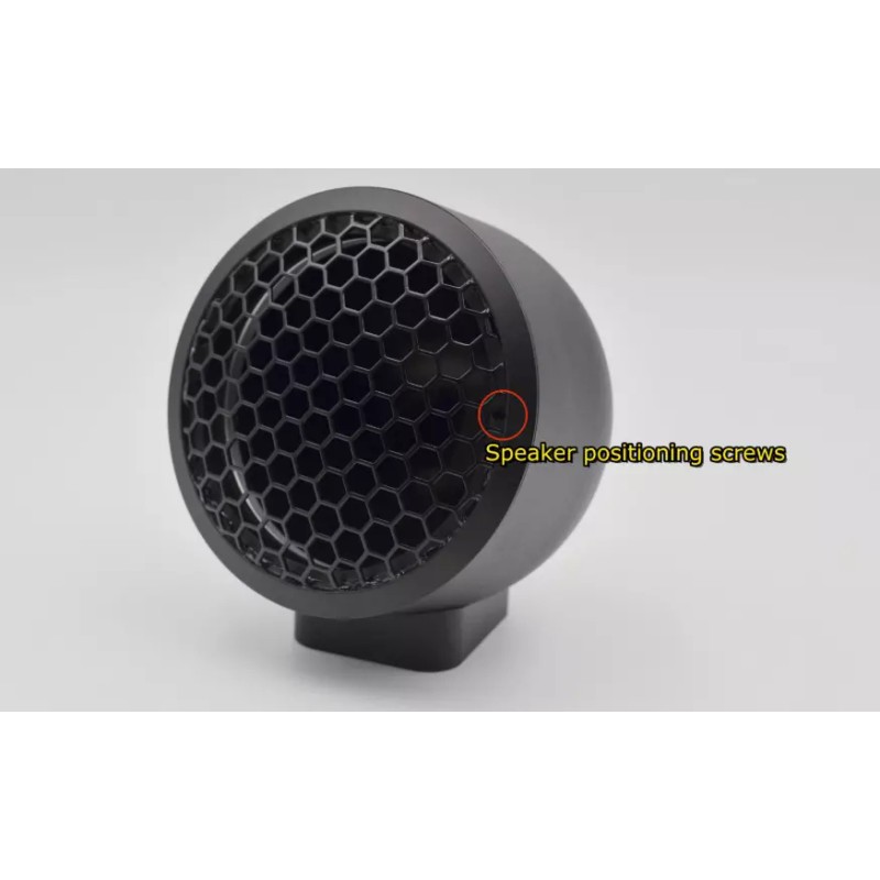 Unbranded Aluminum 3.5 Inch Midrange Housing Encolsure Speaker Pods Mids