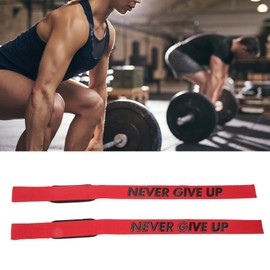 Lifting Straps Powerlifting Straps Strength Training Equipment Adjustable Non Skid for Weightlifting Gym Workout