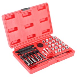 Glow Plug Thread Repair Kit, Fast Effective Remedy for Damaged Threads, 33pcs Set for Ordinary Size Plugs