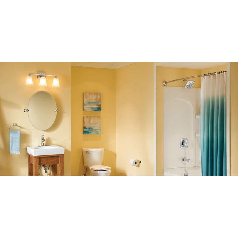 Moen DN8318CH Retreat 18-Inch Towel Bar, Chrome