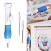 Cisixin Magic Embroidery Pen Embroidery Punch Needle Stitching Tool Set