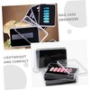 OHPHCALL Press-on Nail Display Case Nail Tool Storage Box Acrylic