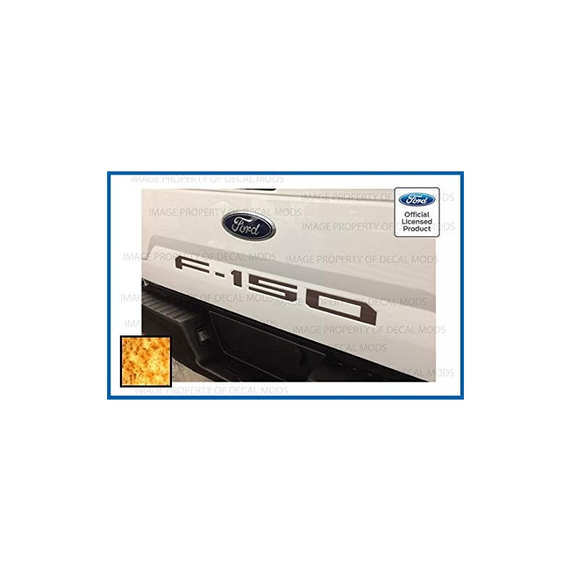 Decal Mods 2018-2020 Tailgate Insert Decals Letters Inlays Indent Stickers