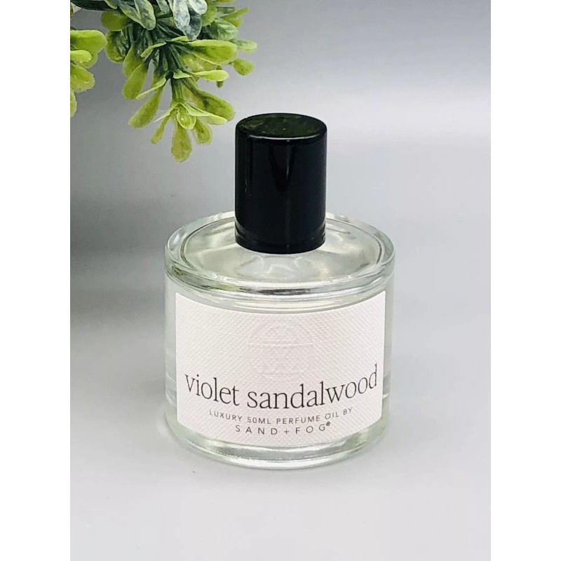 Sand + Fog Violet Sandalwood Luxury Perfume Oil Rollerball 1.7