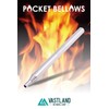 Vastland Bellows Fire Blowing Rod, Fire Starter, Carabiner Storage Case,