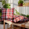 HOPLEE Farmhouse Pillow Covers Soft Summer Tartan Pillow Covers 18X18