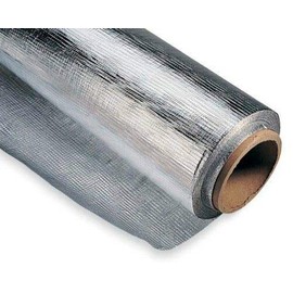 200 sqft 4x50 Aluminum Foil Barrier Insulation Sauna Vapor Barrier Waterproof
