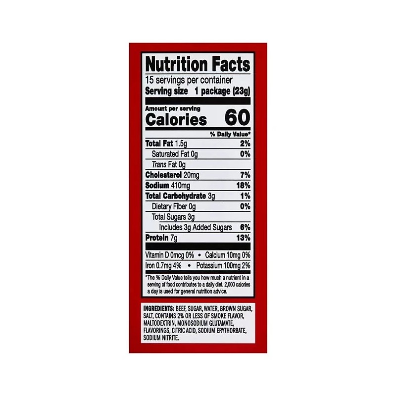 Jack Links Original Tender Style Beef Steak, 15 pk. FREE