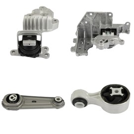 SCITOO Engine Motor Mount and Transmission Mount and Torque Strut Mount Set for Nissan Rogue 2014-2017 Replace OE A4364 A4366 A4367 A4363