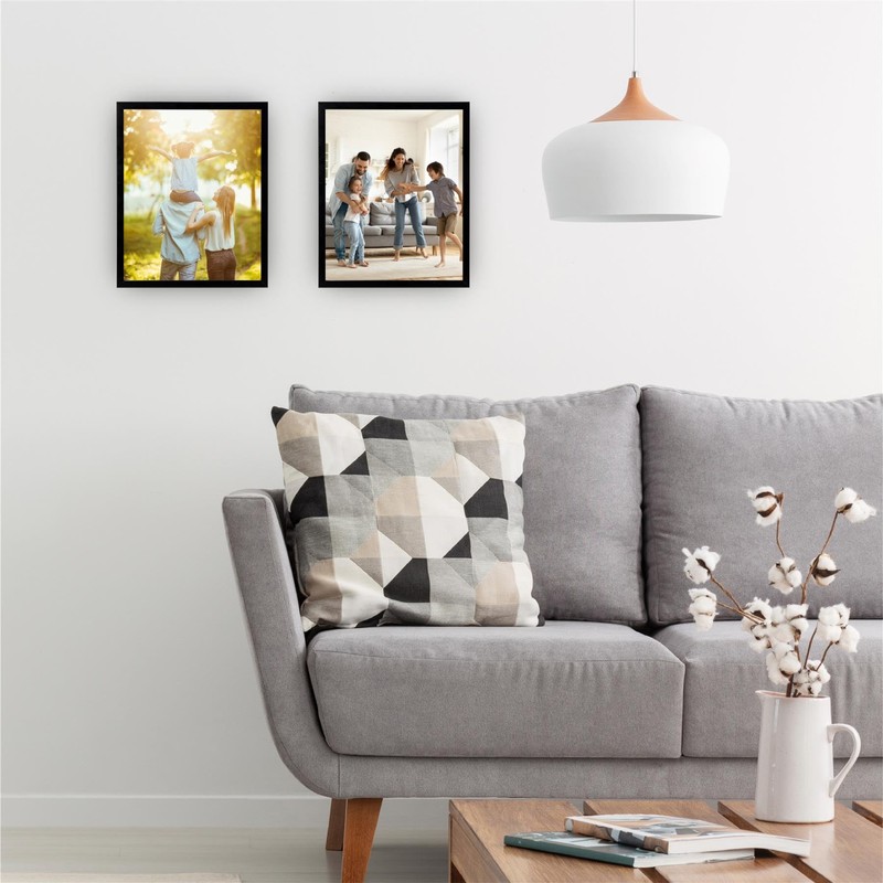 Domkora 8 x 10 Black Picture Frames Set of 3