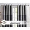 KAMANINA Curtain Rods for Windows 66 to 120 Inch, 7/8