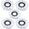 5 Pcs Mop Heads, Spin Mop Heads for Circular Swivel