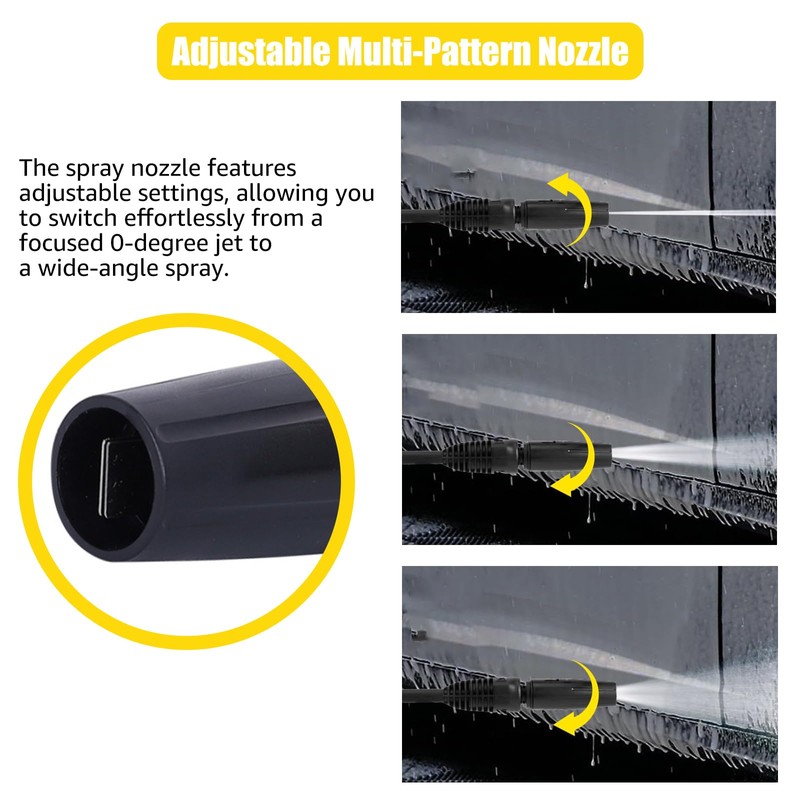 2170 PSI Replacement Pressure Washer Gun with Extension Wand and
