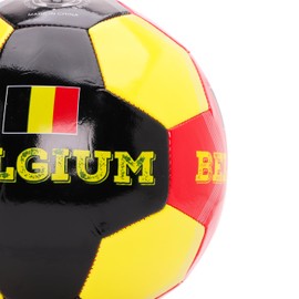 Toyland® Belgium Country Themed Football (8lbs/Size 5) - Euros & World Cup - Outdoor Toys - 14 Styles Available - (Belgium)
