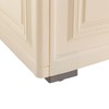 ILWorkTLs 6 Tier Bathroom Floor Cabinet, Vertical Storage with Wheel,