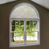 Autotech Park Precut Arched Window Film, Pebble Design, Self Static