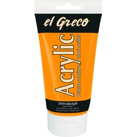 KREUL El Greco 28504 – Acrylic Paint 150 ml Indian Yellow