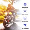 Dickno 2 PCS M6 x 1.0 Motorcycle Reflectors, Plastic Screw