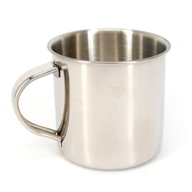 Mil-Tec Drinking Cup 14602000 Silver One Size