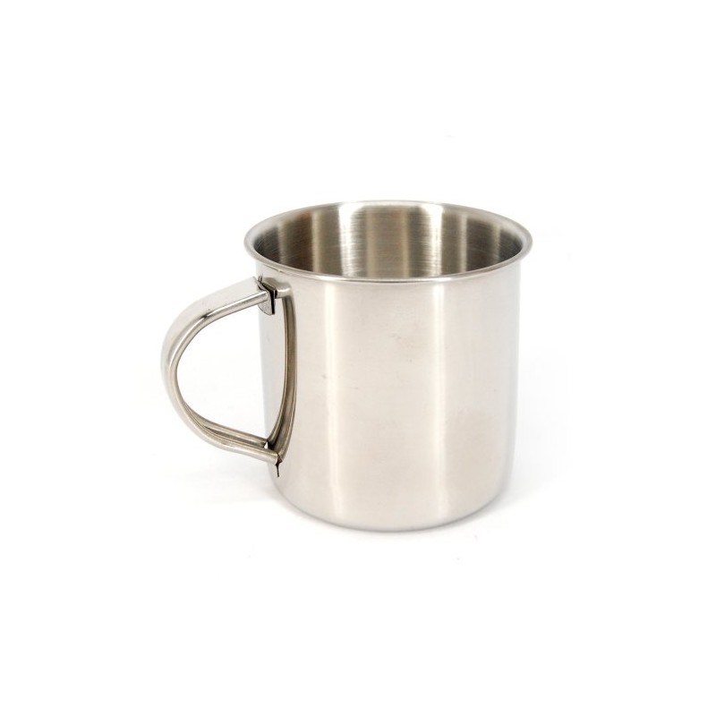 Mil-Tec Drinking Cup 14602000 Silver One Size