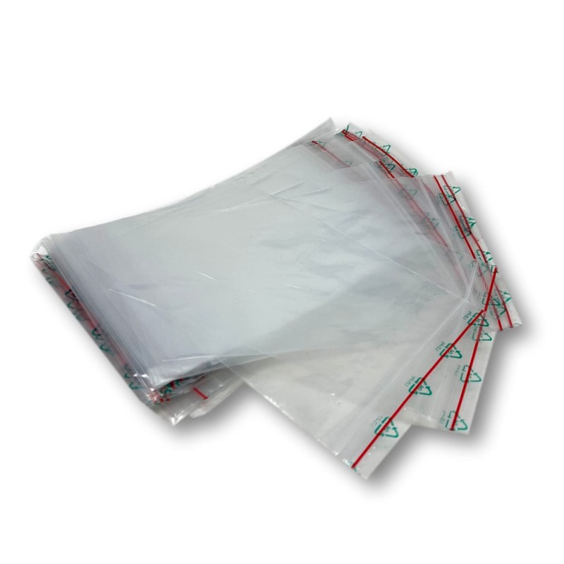EKNA Ziplock Bags, Pack of 1000, 50 µm, Baggies 60