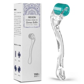 REXON Micro Needle Roller for Pore Care, Firmness, Sagging, Eye Care, Lifting Face & Scalp, Beauty & Hair Growth Care, Clear Type (0.5 mm)
