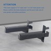ZUKAM 2inch Rack Barbell Safety Catches Squat Rack Safety Arm