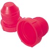 Allstar Performance ALL50813 Red Plastic Plug for -6AN 9/16-18 Thread,