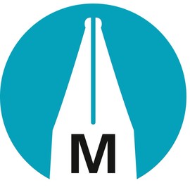 STABILO - Grip for school fountain pen - EASYbuddy pastel in rosy blush - with medium nib M