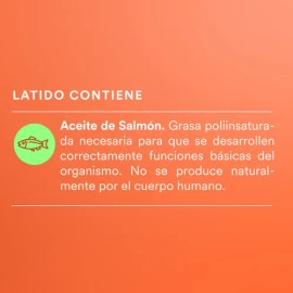 Suplemento Omega 3 Latido Wu Nutrition Aceite De Salmón Epa Dha Sin Sabor 120 Capsulas Duracion De 4 Meses