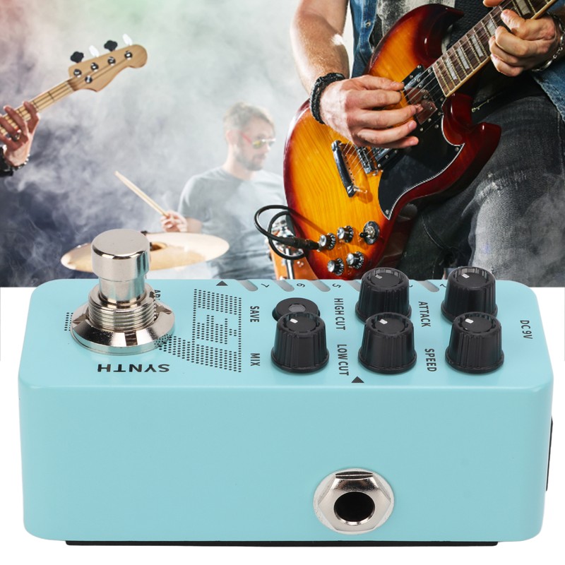 Synth Effect Guitar Electronic Polyphonic Synth Voice Effects Pedal with
