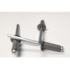 Grey 3/16" Blind Pop Rivets Aluminum Large Head with Steel