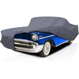 CARDIZ Supreme Full Car Cover – for Pontiac Tempest 1962-1963 Coupe 2-Door Semi Custom Fit Waterproof Full Coverage All Weather Windproof Dust Proof Indoor Outdoor Automobile