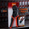 PEBA Micro Connector Pin Crimping Tool 0.03-0.5mm² 32-20AWG Ratcheting Crimper