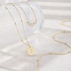 WATEFOER Pack of 3 Women's Gold Necklaces, Layered Gold Necklaces,
