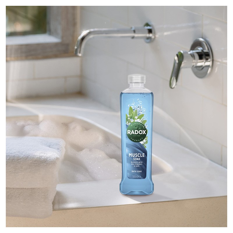 Radox Mineral Therapy Muscle Soak Bath Soak uniquely blended with