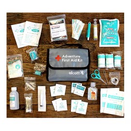 Unbranded First Aid Kit 54 Piece Medical Supply Set For Dogs and People Safety Travel Bag