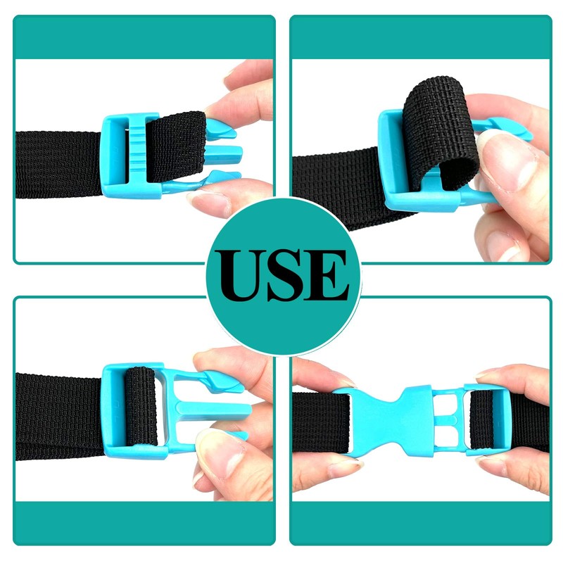 honigo 8 Pack Quick Side Release Buckle Flat 1 Inch