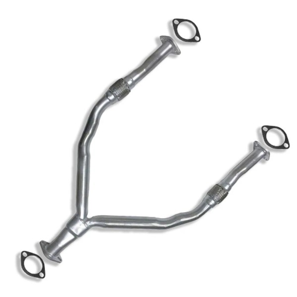 Northeastern Exhaust Exhaust Y-pipe with flex fits: INFINITI G25 /