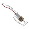 6Pcs DC 3V Mini N20 Gear Motor Mini Micro Metal